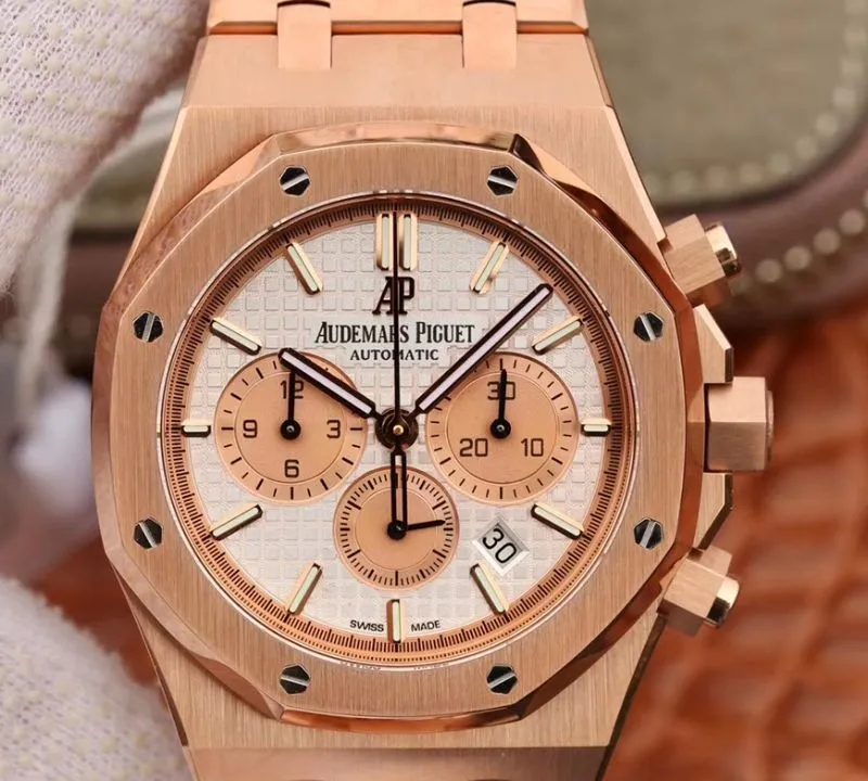 Audemars Piguet Royal Oak Chronograph 26331OR.OO.1220OR OM Factory 1:1 Best Edition Replica Watch Swiss ETA7750